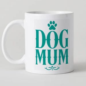 Personalised Dog Mum Mug