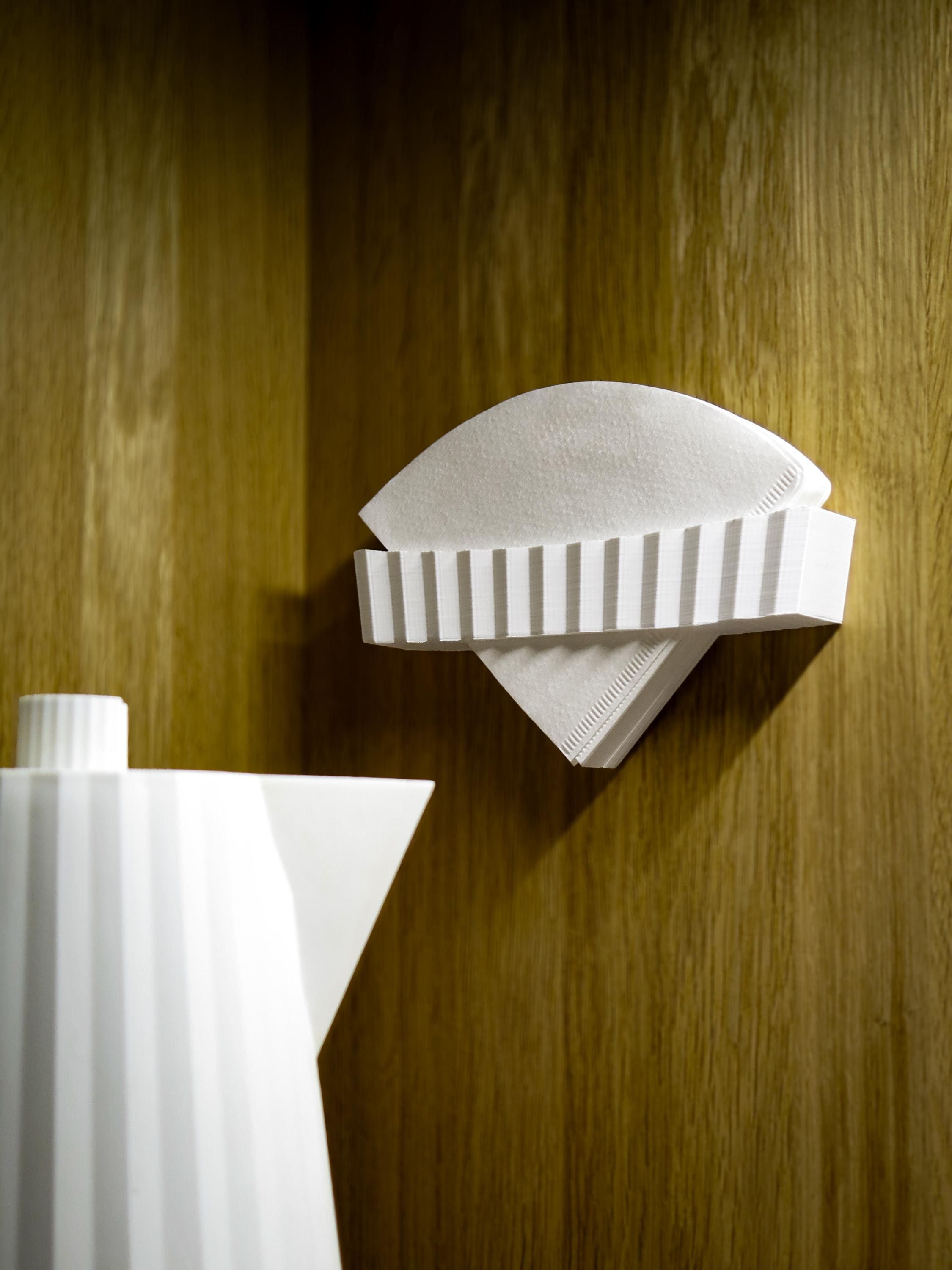 Filtri Carta Per Caffè A Cono ORIGAMI: 100 Pezzi, Piega Profonda Per Un Gusto Intenso E Pulito