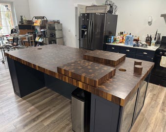 Midwest End Grain Black Walnut Butcher Block