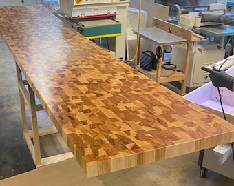 Midwest End Grain Hickory Butcher Block