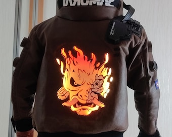 Cyberpunk Cosplay Jacket Samurai Tour handmade