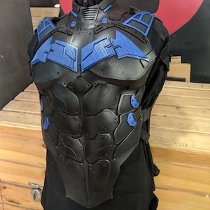 Nightwing chest armor for cosplay