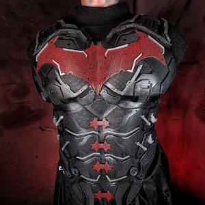 Redhood v3 chest armor, Redhood v3 Cosplay costume, Redhood v3 Vest