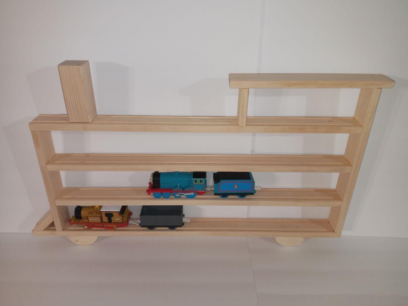 Train Shaped Wooden Display - Etsy