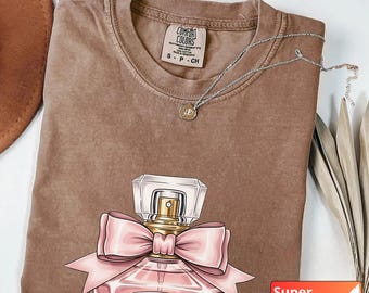 Fashion Lover Luxury Shirt, Designer Shirt Trendy Graphic T-Shirt, Coco Shirt, Fashion Tshirt, Fashion Gift, Coco Perfume Floral Shirt