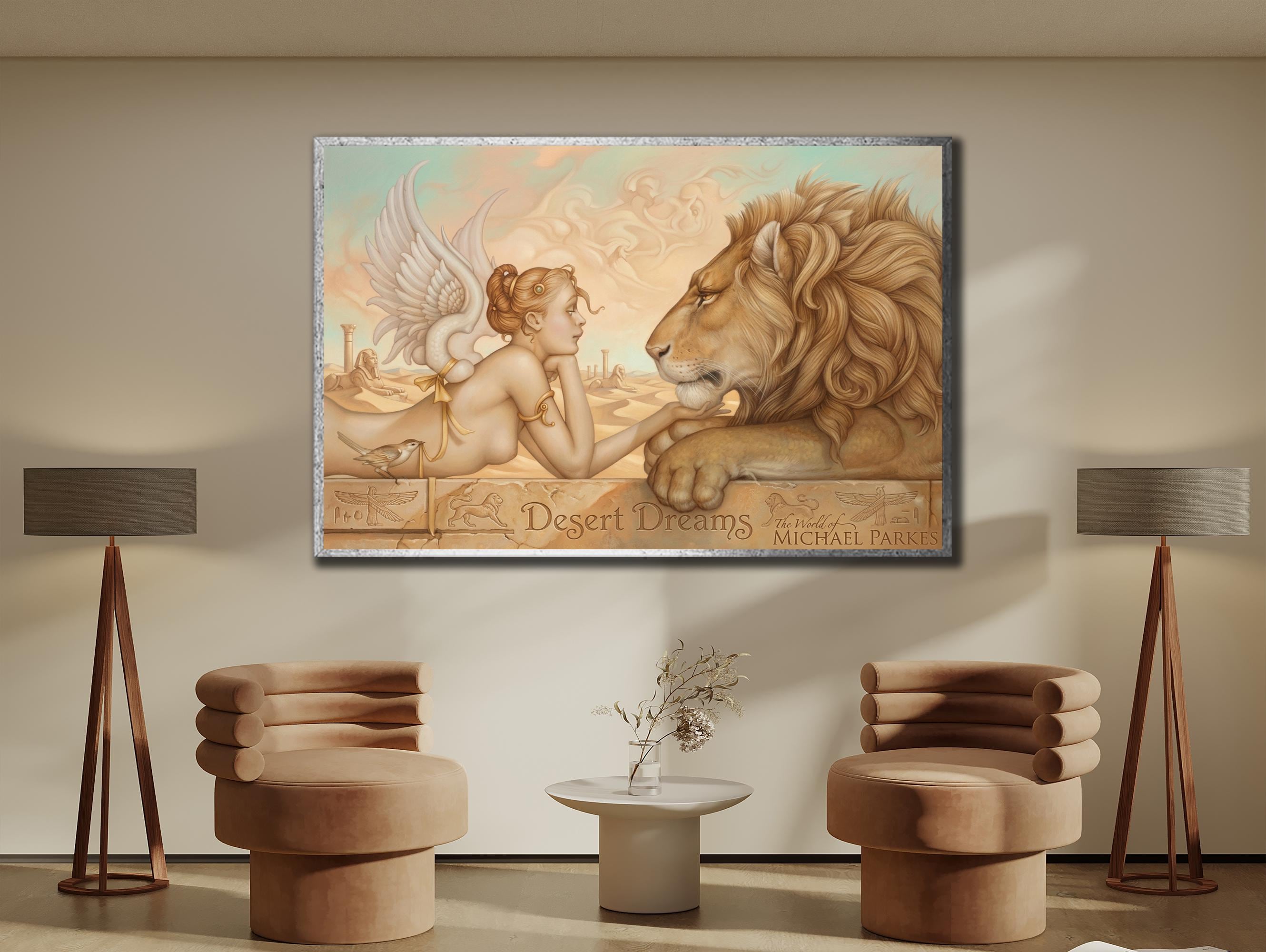 Michael parkes framed art - Etsy 日本