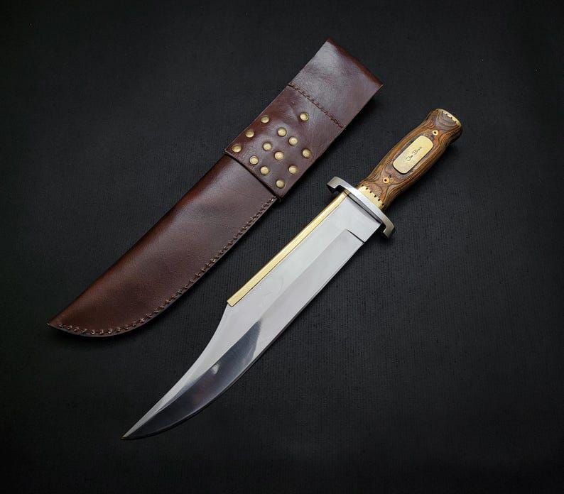 フランクリンミント社JIM BOWIE KNIFE ジムボウイナイフ 木製ケース