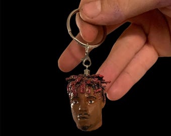 Juice WRLD Head Bust Keychain Replica Display Memorabilia 999