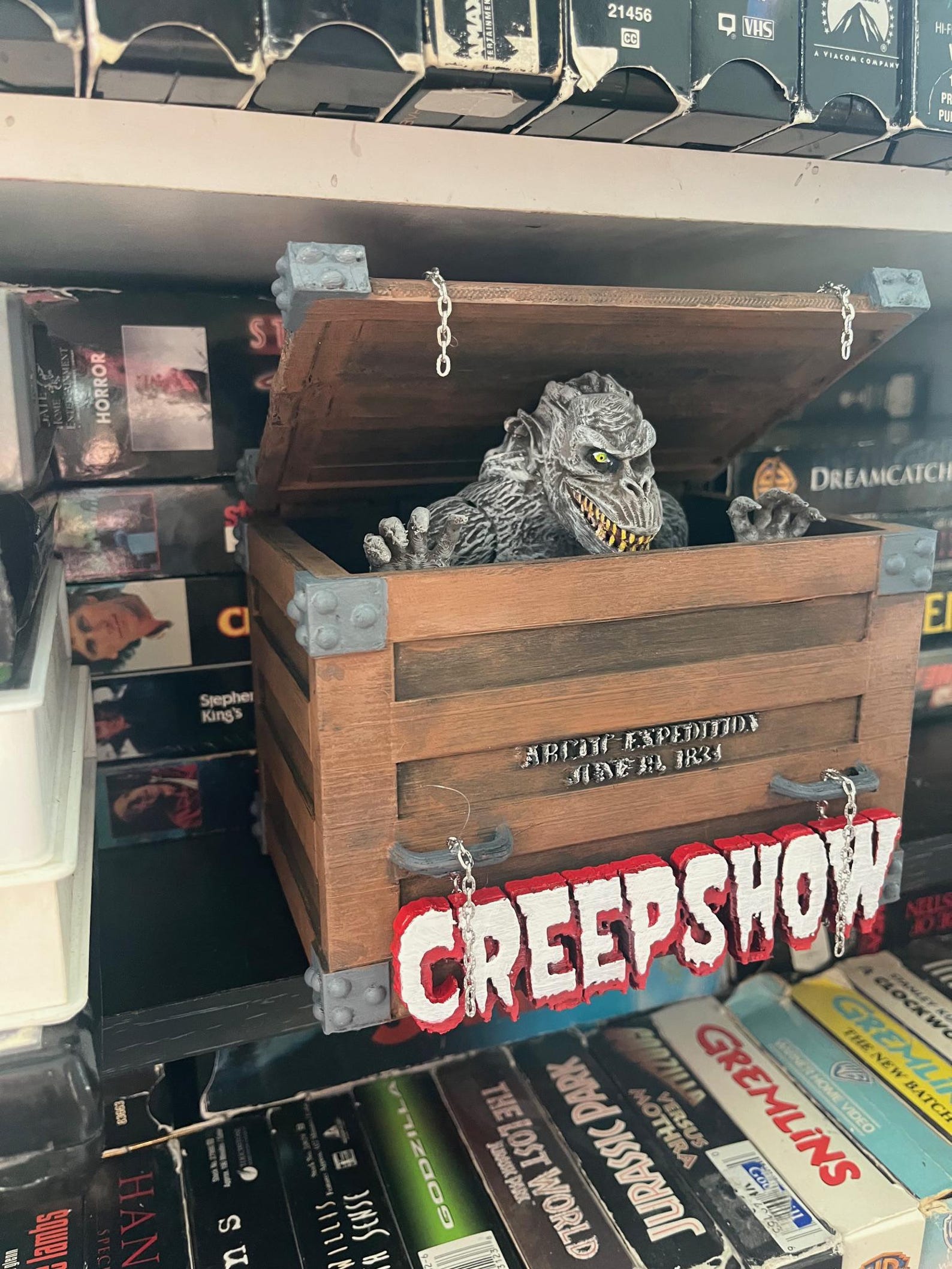 Gallery Detail: Creepshow Fluffy Crate Stephen King George A Romero 80S Horror