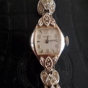 Bulova Womans Antique Watch 10k g.f.