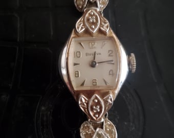 Vintage Working 10k G.F. Bulova Watch - Etsy display picture 2