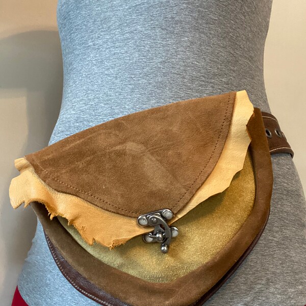 Leather Pocket Belt main image 1
