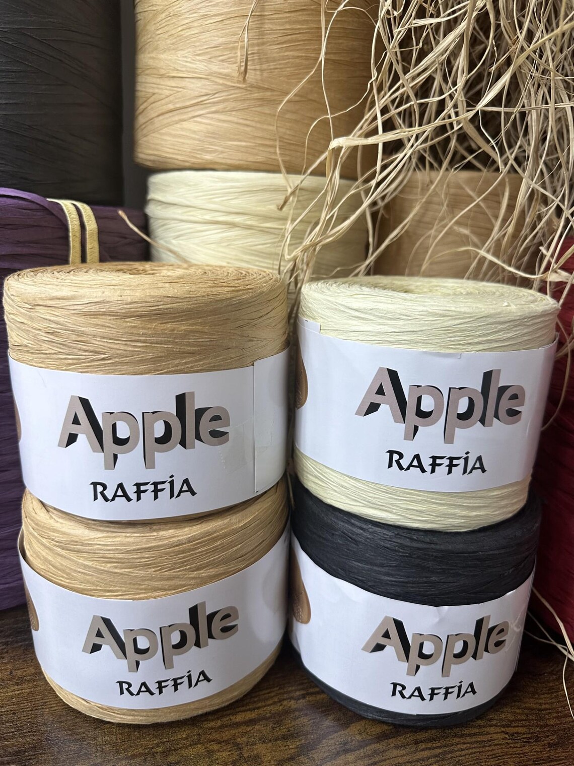 ARTISAN RAFFIA 3.936 Yards 2 Kgs | Raffia Rope to Make Handmade Bags ...