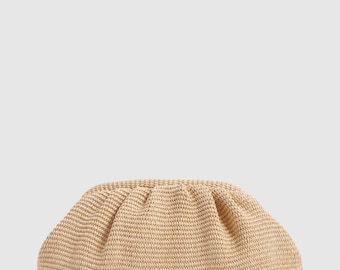 CROCHET RAFFIA Clutch Bag Design | PDF File to learn how to design crochet raffia clutch bags