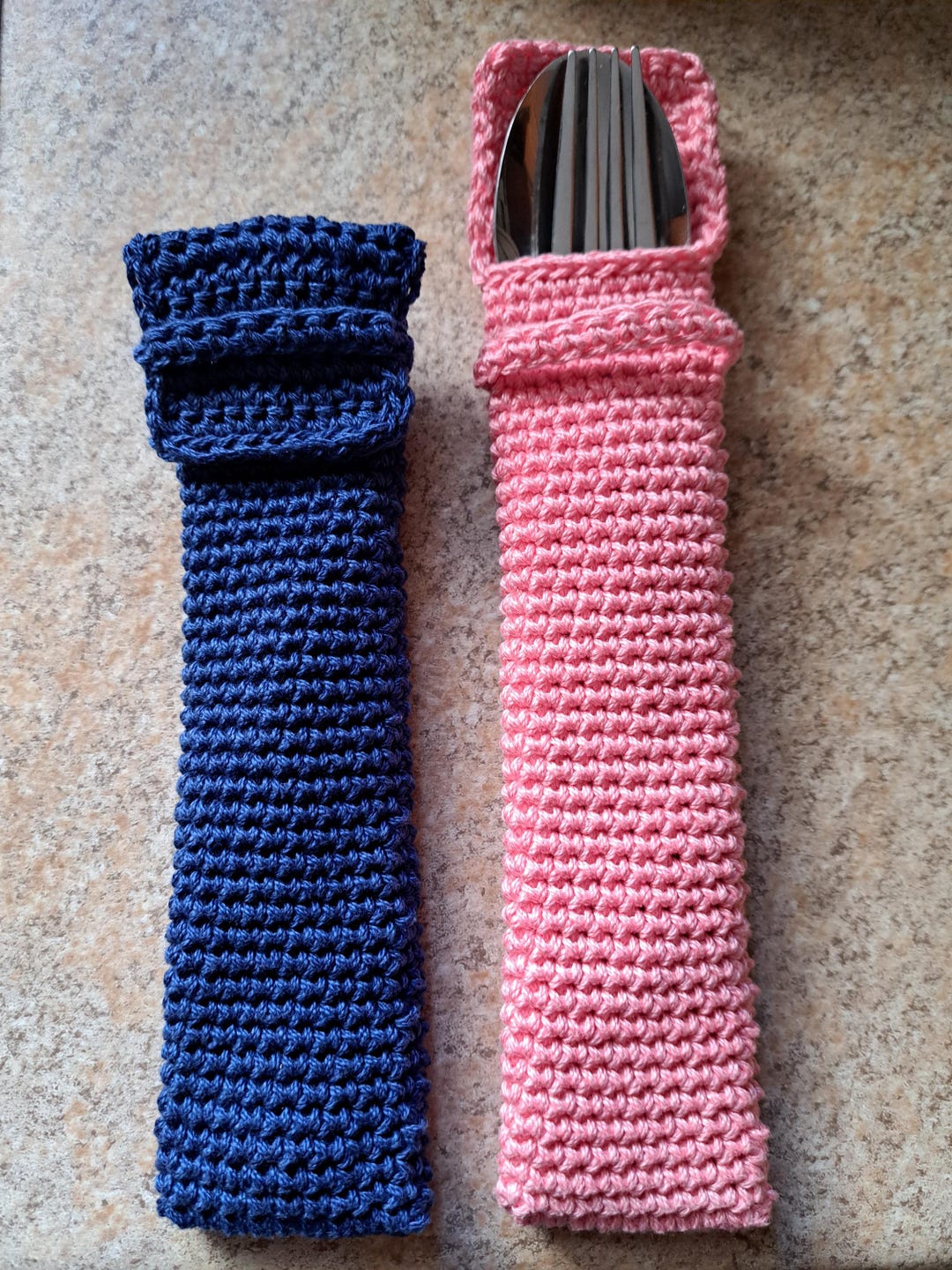 Crochet Utensil Pouch Pattern, (PDF Download), Idea for Children's ...