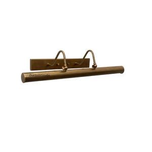 Luminaire Raw Brass Modern Painting Light Brass Vanity Tube light Vintage Antique Picture Wall Light Solid Brass Fixture Art Décor