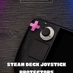 Steam Deck Joystick Protectors – Thumbstick Caps Guard for Case Storage
