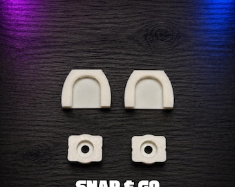 Snap & Go – Universele, verwijderbare kentekenplaathouder - Snelkoppeling kentekenplaathouder - Accessoire voor automeetings