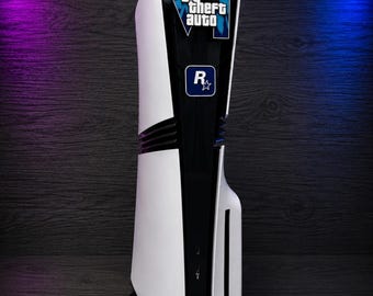PS5-voorplaat - Decoratieve consoleplaat - Verwisselbare PS5-frontplaat - 3D-geprinte PlayStation 5-gamingdecoratie - Eenvoudige installatie
