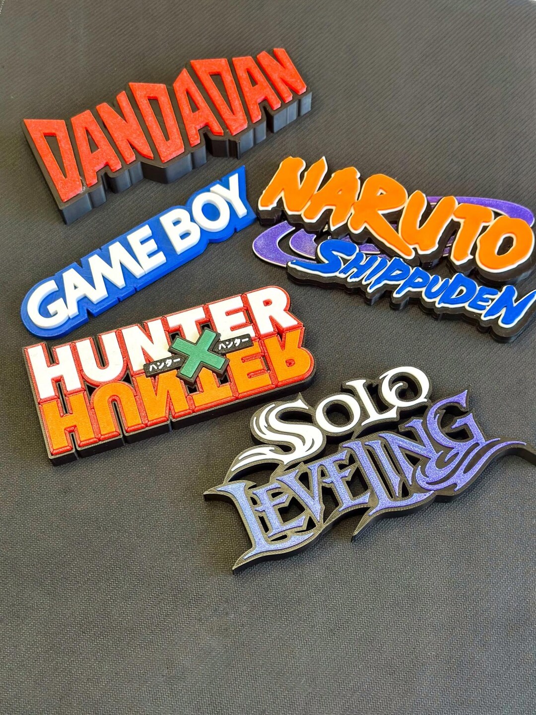 Personalized Logo Sign – Custom Anime, Gaming & Movie Display (15cm / 5 ...