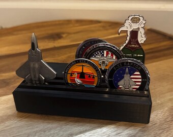USA Flag Challenge Coin Holder