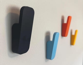 Minimalist Modern Wall Hooks | Sleek Organization for Light Essentials