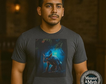Chupacabra Graphic Tee: Cryptozoology Folklore Apparel