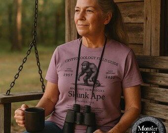 Skunk Ape Shirt: Florida Bigfoot Tee - Cryptozoology Field Guide