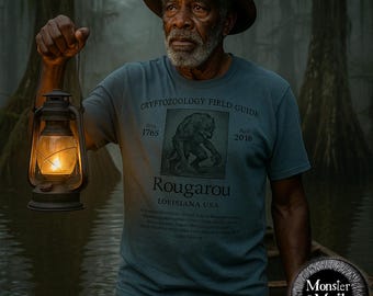 Rougarou T-Shirt: Cajun Werewolf of Louisiana Folklore