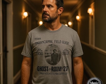 Stanley Hotel Room 217 Ghost Shirt: Comfort Colors Paranormal Tee
