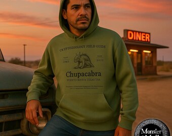 Chupacabra Hoodie: Cryptid Folklore Monster Sweatshirt