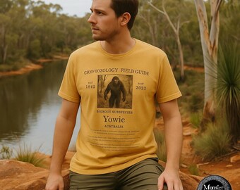 Yowie Shirt: Australian Bigfoot Cryptozoology Tee