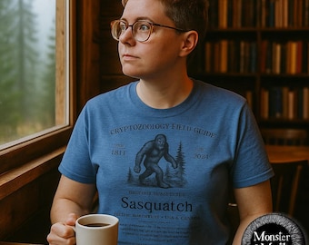 Maglietta Sasquatch: Guida pratica alla criptozoologia - Maglietta Bigfoot