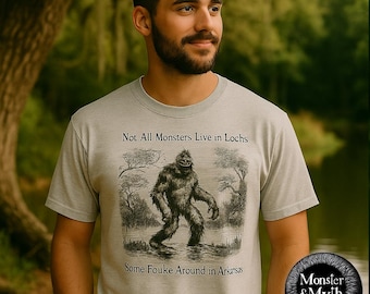 Fouke Monster T-Shirt: Funny Arkansas Cryptid Sasquatch Tee