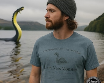 Loch Ness Monster Shirt: Nessie Cryptid Tee - Cryptozoology Gift
