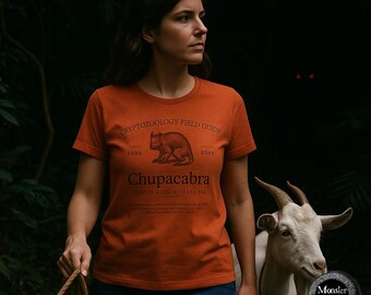 Chupacabra Shirt: Cryptozoology Tee Paranormal Goat-Sucker