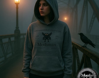 Mothman Hoodie: Point Pleasant WV Cryptozoology Sweatshirt