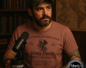 Jersey Devil T-Shirt: Pine Barrens Cryptid, Horror Fan Gift
