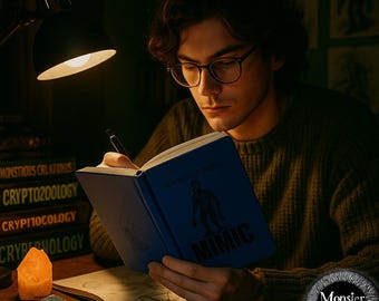 Mimic Cryptid Hardcover Journal: Monster & Myth Folklore Notebook