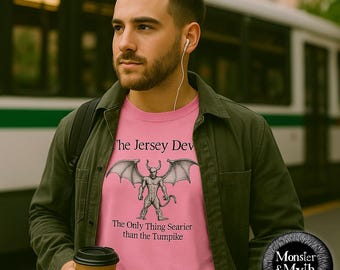 Jersey Devil T-Shirt: New Jersey Cryptid Folklore Tee