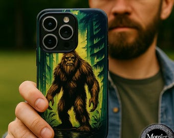 Fouke Monster iPhone Case: Swamp Stalker Cryptid Art
