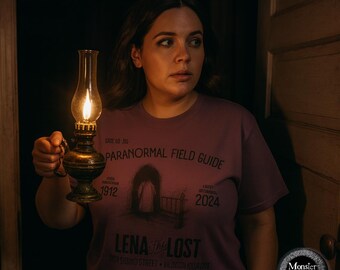 Lena the Lost Shirt, Villisca Axe Murder Comfort Colors Ghost Tee