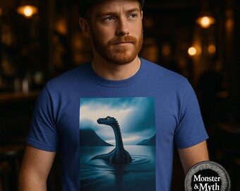 Camiseta del monstruo del lago Ness: Camiseta de la criatura escocesa del lago Nessie