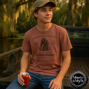 Fouke Monster Shirt: Swamp Stalker Cryptozoology Tee