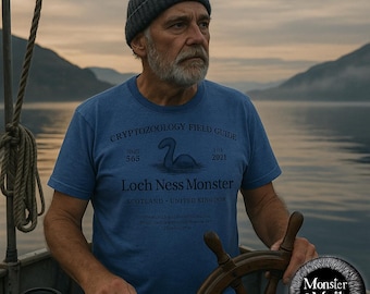 Camiseta del monstruo del lago Ness: Camiseta gráfica de Cryptid Nessie