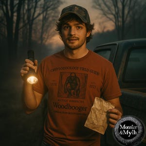 Woodbooger Bigfoot Shirt: Appalachian Cryptid Tee