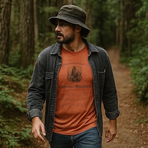 Tennessee Wildman Shirt: Bigfoot Cryptozoology Tee - Cryptid Folklore