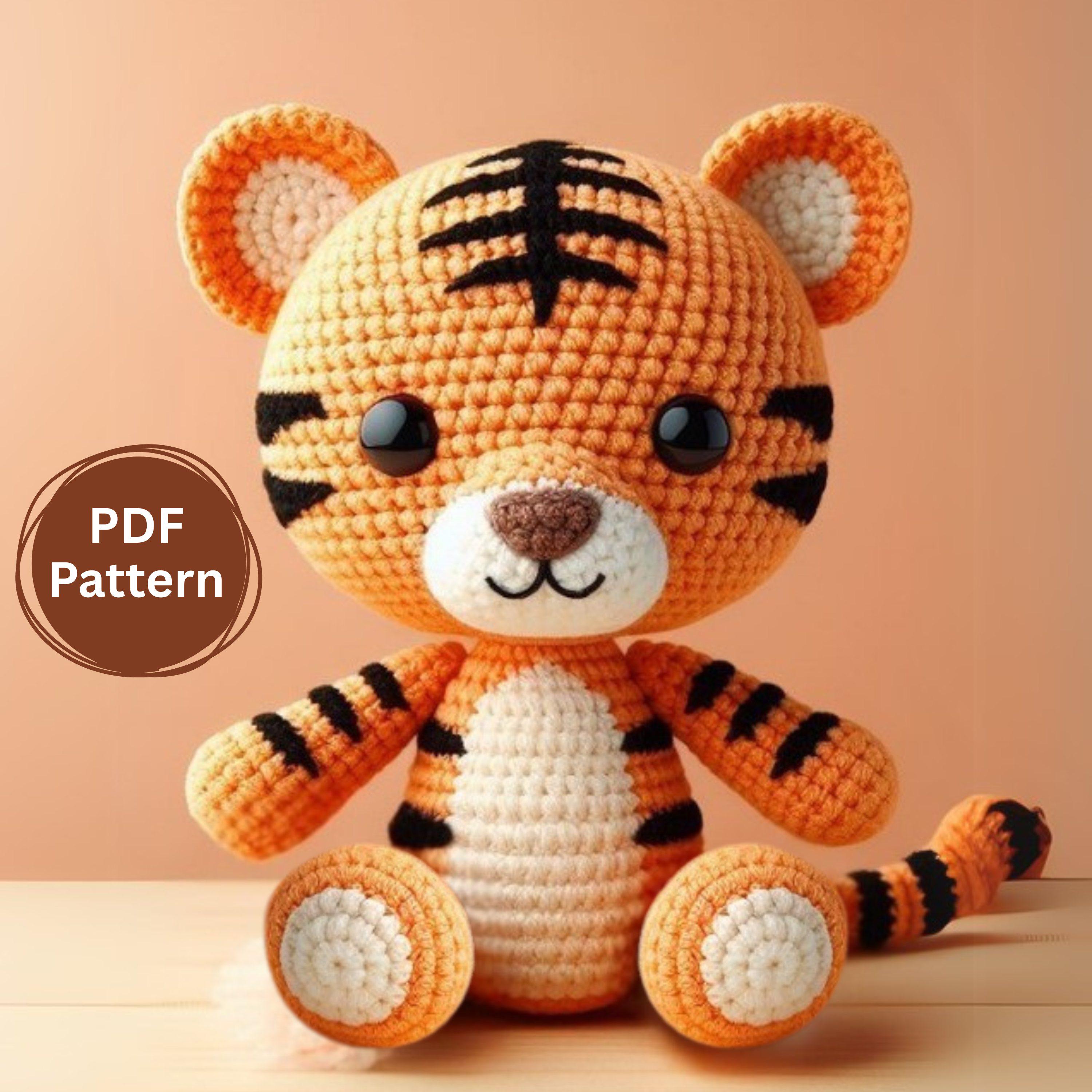 39 Plushie Crochet Patterns for Soft, Cuddly Amigurumi Makes 8 Amigurumi Baby Tiger Crochet Pattern: Easy DIY Plush Toy