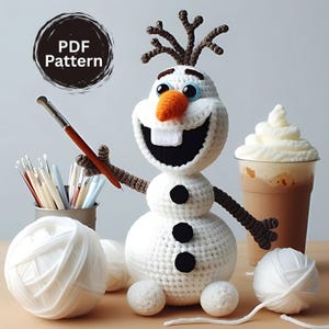 Crochet Snowman Amigurumi Pattern: Beginner-Friendly PDF Tutorial