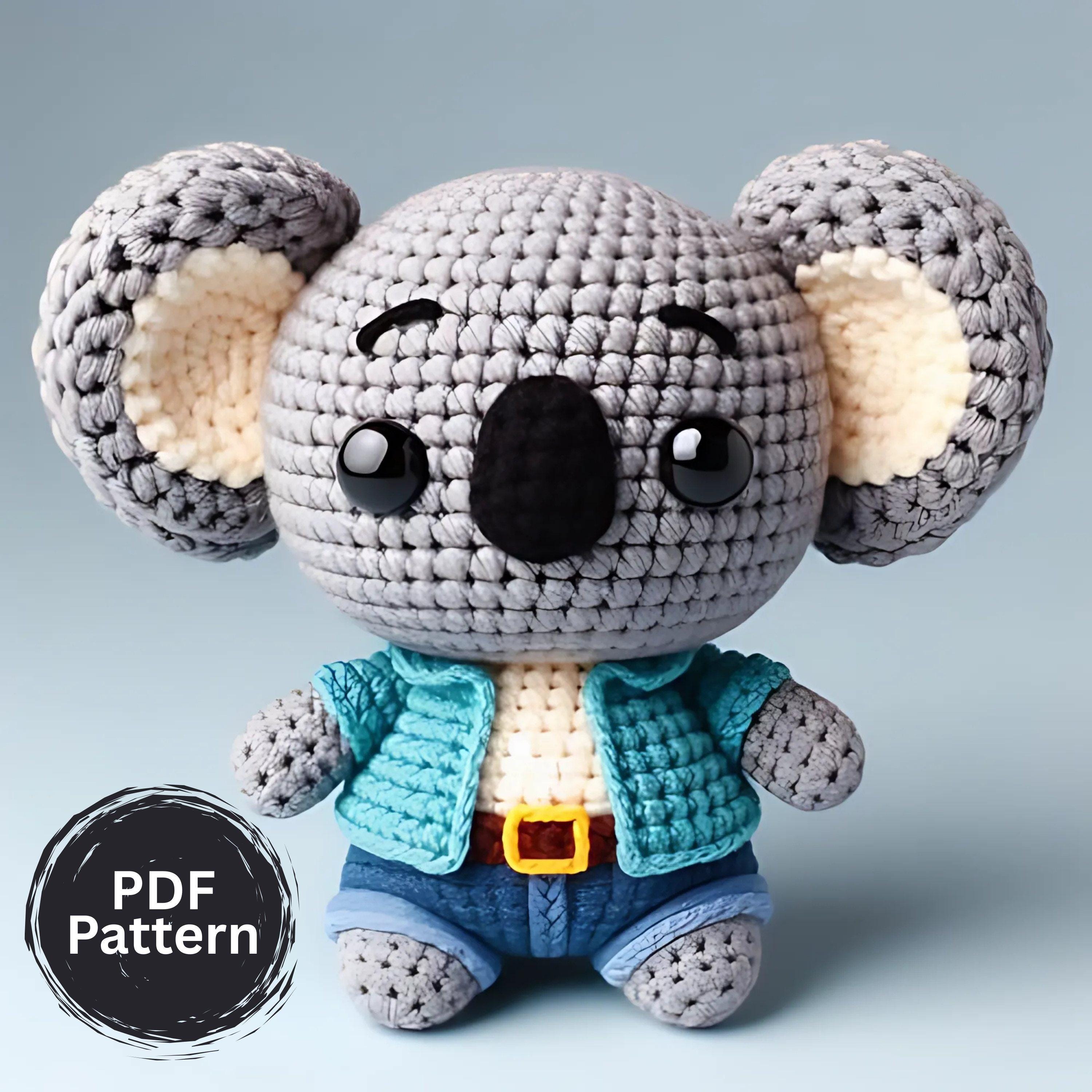 40 Koala Crochet Patterns for Amigurumi, Hats, Loveys, and Nursery Decor 10 Koala Kevin Crochet Pattern: Amigurumi Plush Toy (